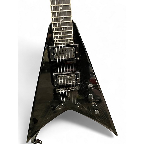Used Kramer Dave Mustaine Signature Vanguard Black Solid Body Electric Guitar