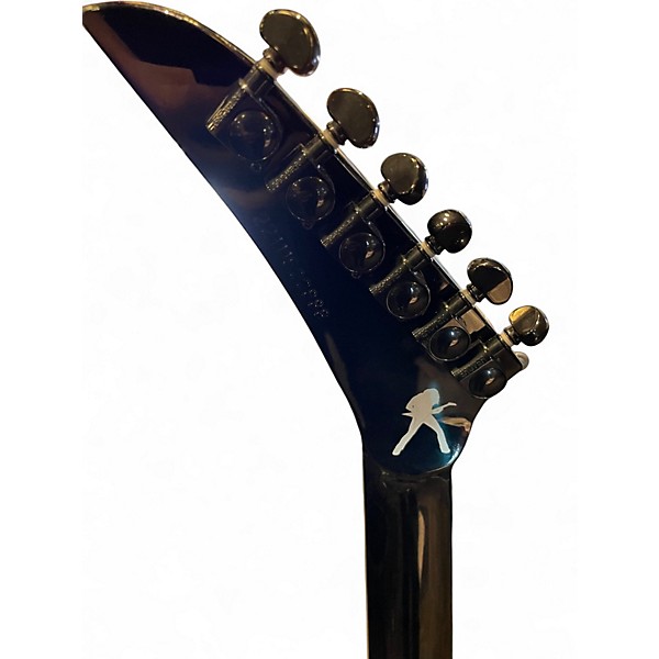 Used Kramer Dave Mustaine Signature Vanguard Black Solid Body Electric Guitar