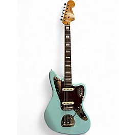 Used Squier Classic Vibe 70s Jaguar Daphne Blue Solid Body Electric Guitar