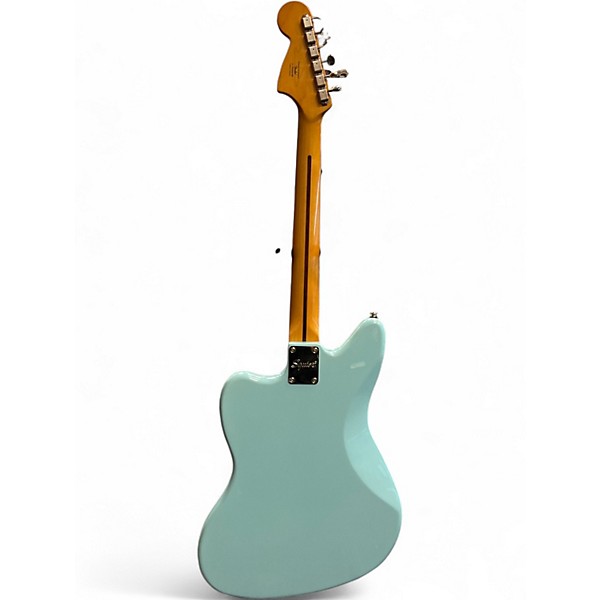 Used Squier Classic Vibe 70s Jaguar Daphne Blue Solid Body Electric Guitar