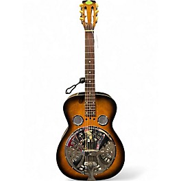 Used Regal RD40CHS Square Neck Studio 2 Color Sunburst Resonator Guitar