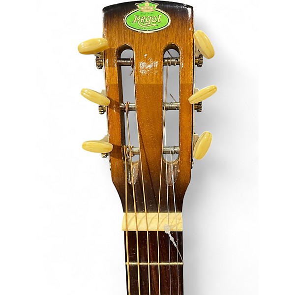 Used Regal RD40CHS Square Neck Studio 2 Color Sunburst Resonator Guitar