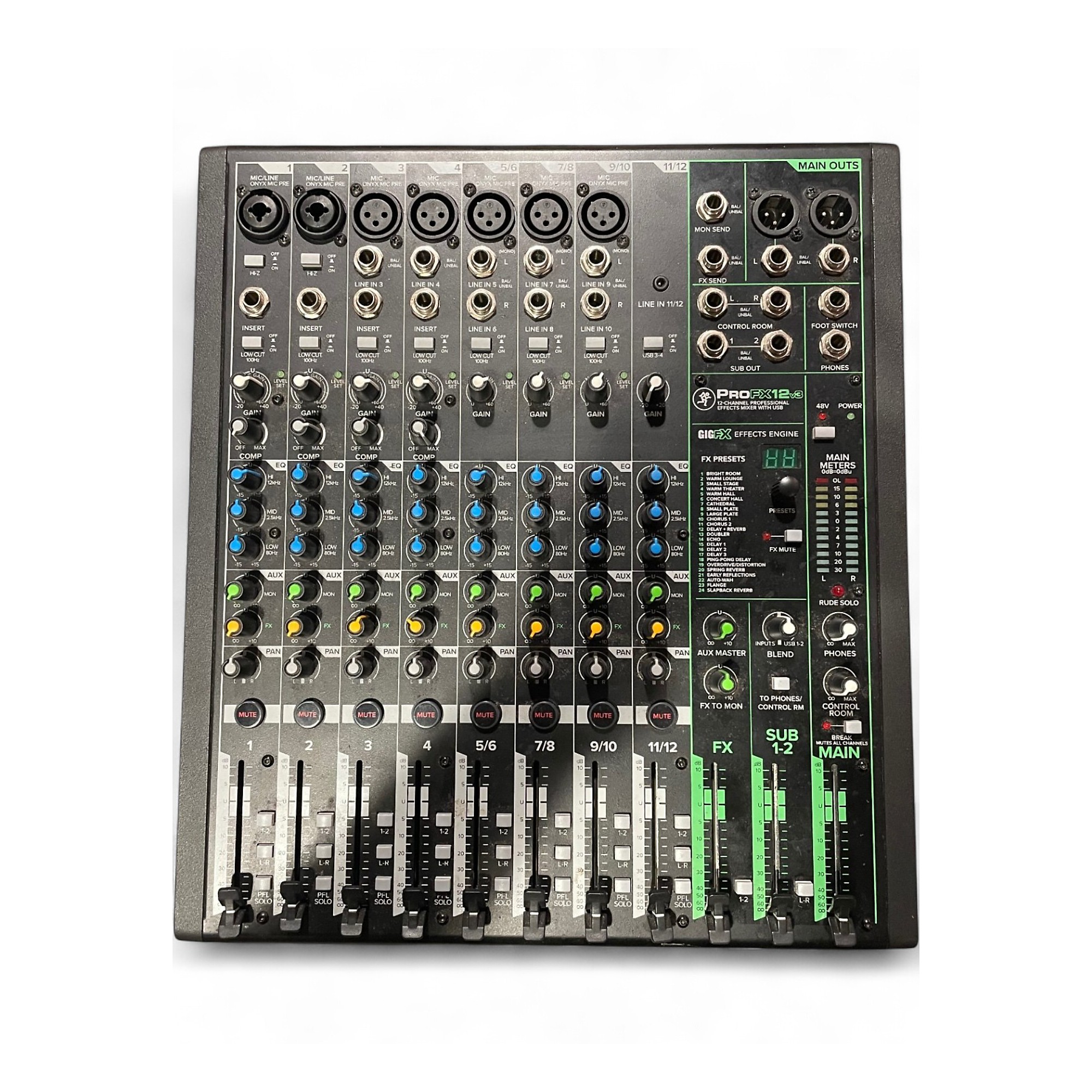 MACKIE ProFX12 本体ケーブル説明書 WW3183 MACKIE ProFX12 本体ケーブル説明書 WW3183 - メルカリ