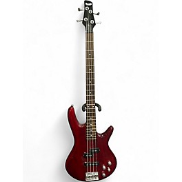 Used Ibanez Gio Soundgear Red Electric Bass Guitar