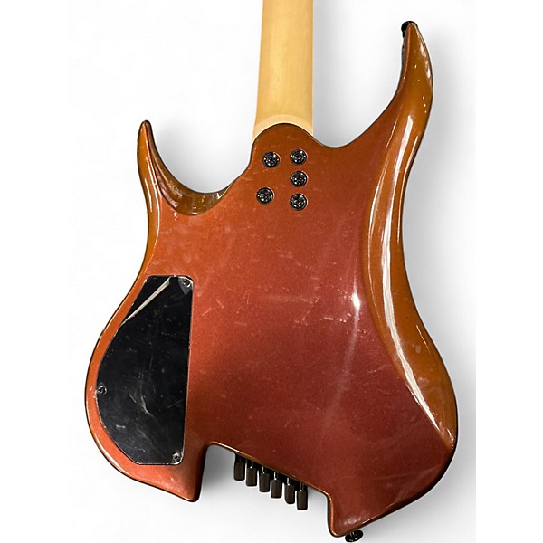 Used Legator Travel Guitar Copper Solid Body Electric Guitar