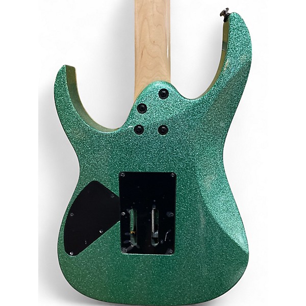 Used Ibanez RG470 Metallic Green Solid Body Electric Guitar