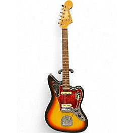 Vintage 1965 Fender Jaguar Tobacco Burst Solid Body Electric Guitar
