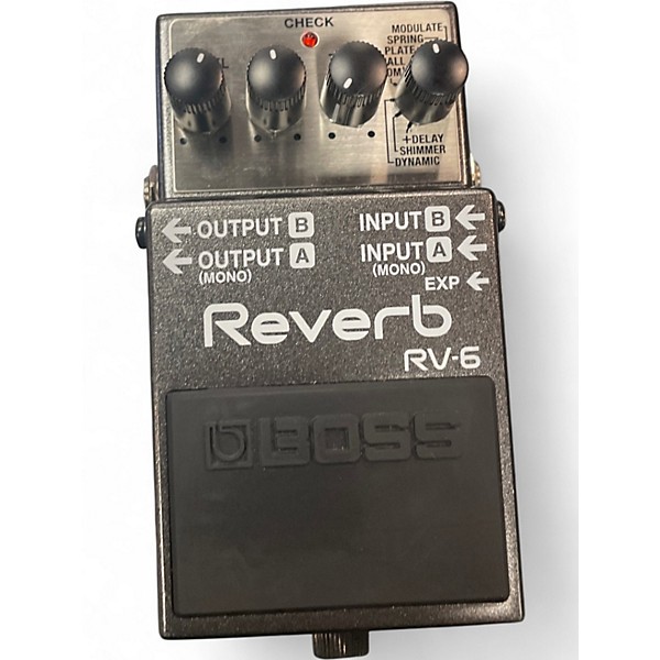Used BOSS RV6 Digital Reverb Effect Pedal | Guitar Center