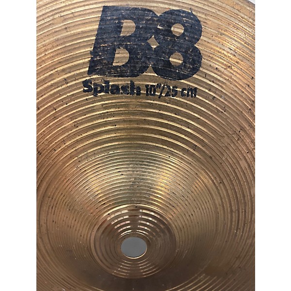 Used SABIAN 10in B8 Splash Cymbal