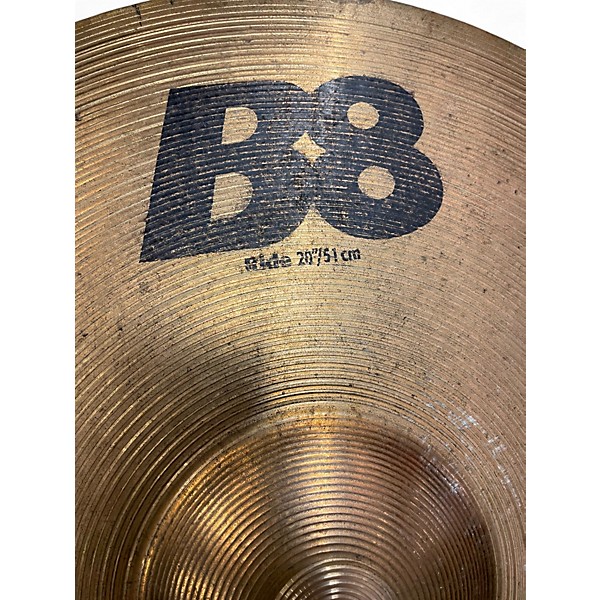Used SABIAN 20in B8 Ride Cymbal