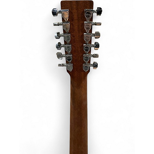 Used Martin D-X2E 12 Natural 12 String Acoustic Guitar