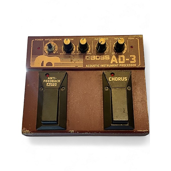 Used BOSS AD3 Acoustic Instrument Processor Effect Processor