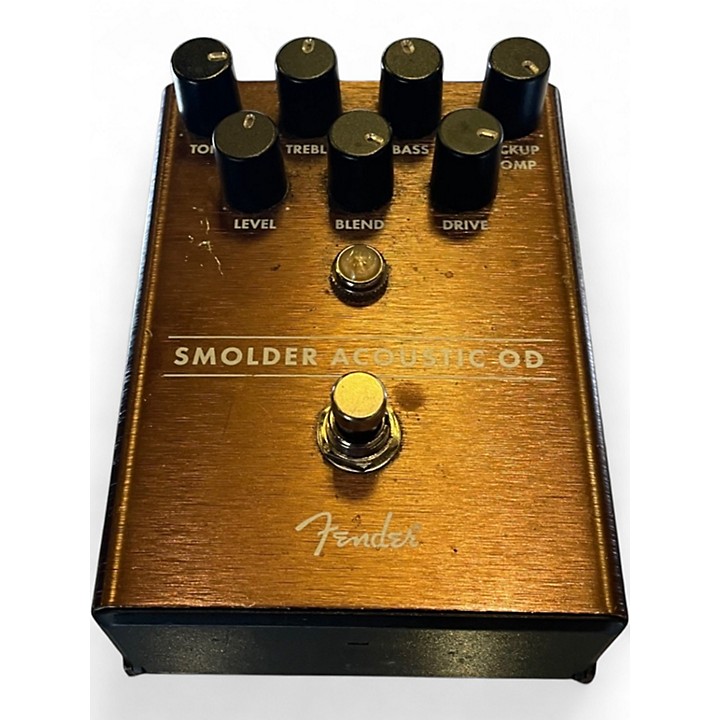 ギター Fender Smolder Acoustic OD Amazon.com: Fender Smolder Acoustic Overdrive Pedal