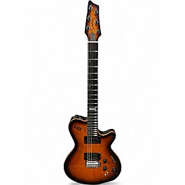 Used Godin Godin LGXT AA Flamed Maple Top Cognac Burst Solid Body Electric Guitar