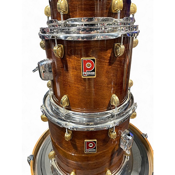 Used Premier 4 Piece XPK Walnut Drum Kit