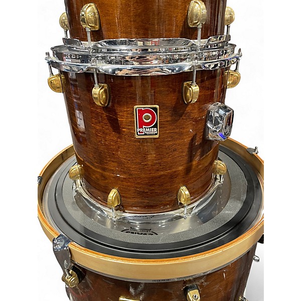 Used Premier 4 Piece XPK Walnut Drum Kit
