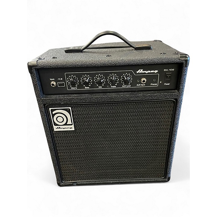 ベース Ampeg BA-108 Used Ampeg BA108 25W 1X8 Bass Combo Amp | Guitar Center