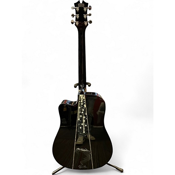 Used Keith Urban Nightstar Black Acoustic Electric Guitar