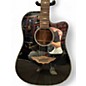 Used Keith Urban Nightstar Black Acoustic Electric Guitar