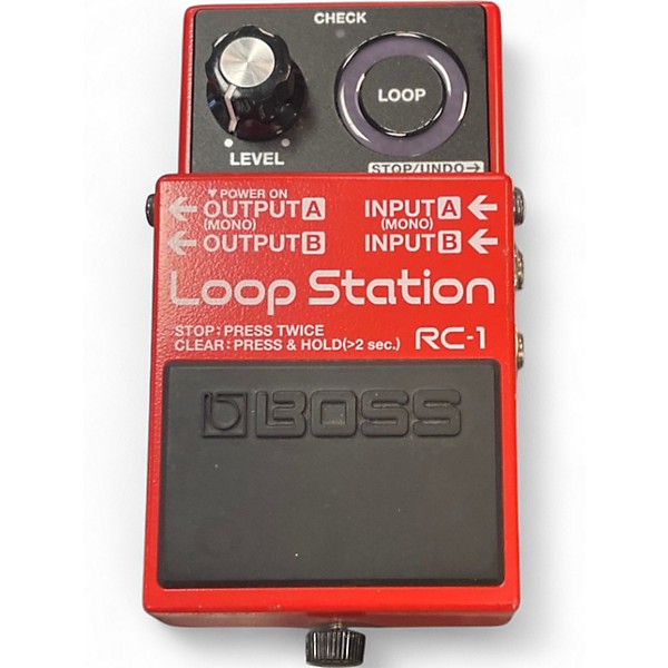 Used BOSS RC1 Loop Station Pedal | Guitar Center