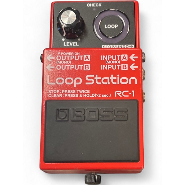 Used BOSS RC1 Loop Station Pedal | Guitar Center