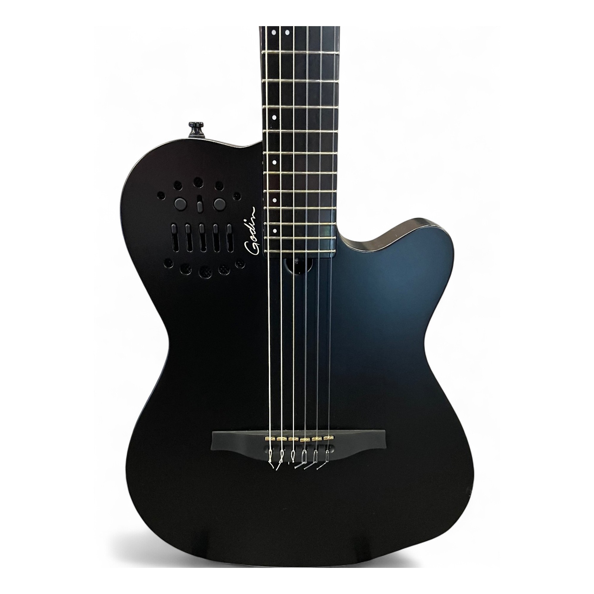 ギター Godin Multiac ACS-SA MultiacNylon BLACK Used Godin MULTIAC ACS SA Satin Black Classical Acoustic