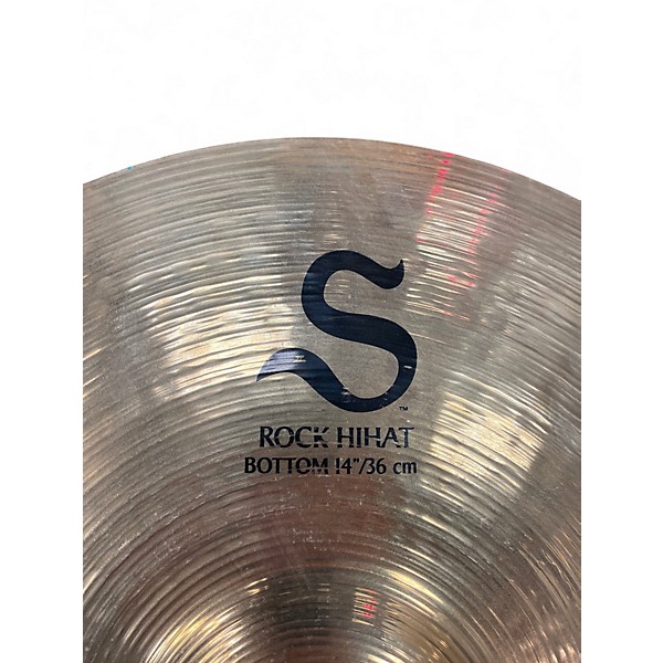 Used Zildjian 14in S Family Rock Hi-Hat Bottom Cymbal