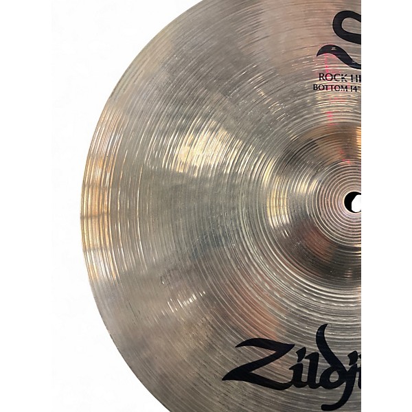 Used Zildjian 14in S Family Rock Hi-Hat Bottom Cymbal