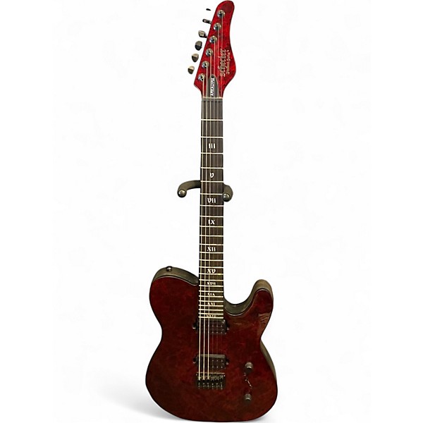 Used Schecter Guitar Research PT Apocalypse RED Solid Body