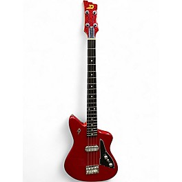 Used Duesenberg Kavalier Red Electric Bass Guitar