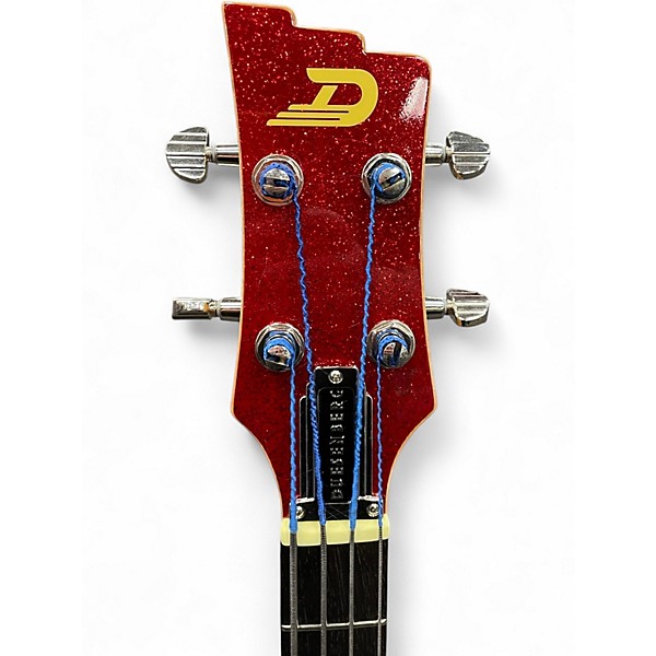 Used Duesenberg Kavalier Red Electric Bass Guitar