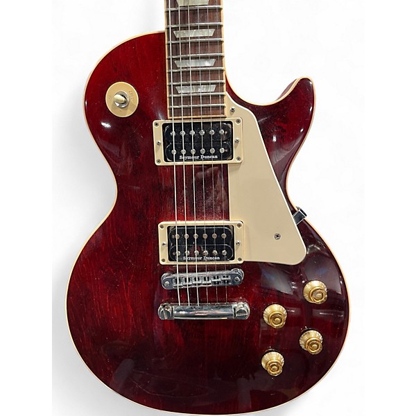 Used Gibson Les Paul Standard Wine Red Solid Body Electric Guitar