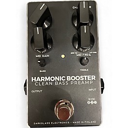 Used Darkglass Harmonic Booster Bass Preamp Effect Pedal