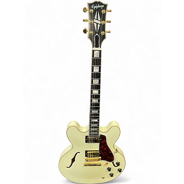 Used Epiphone ES-355 INSPIRED BY GIBSON CUSTOM SATIN WHITE