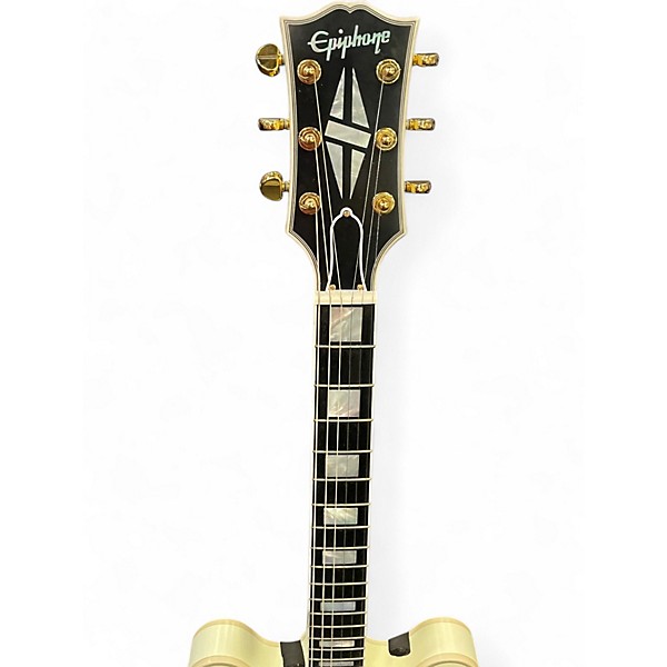 Used Epiphone ES-355 INSPIRED BY GIBSON CUSTOM SATIN WHITE