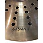 Used SABIAN 18in AAX AERO CRASH Cymbal