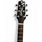 Used Takamine EF341SC Left Handed Black Acoustic Electric Guitar