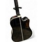 Used Takamine EF341SC Left Handed Black Acoustic Electric Guitar