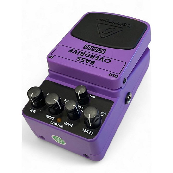 ベース BEHRINGER BASS OVERDRIVE BOD400 Used Behringer BOD400 Bass Overdrive Bass Effect Pedal