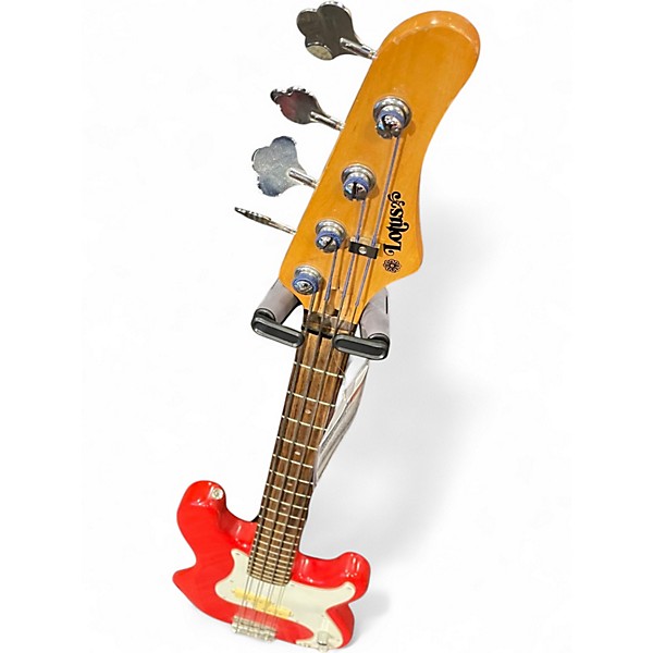 Used Lotus BASS Pink Electric Bass Guitar