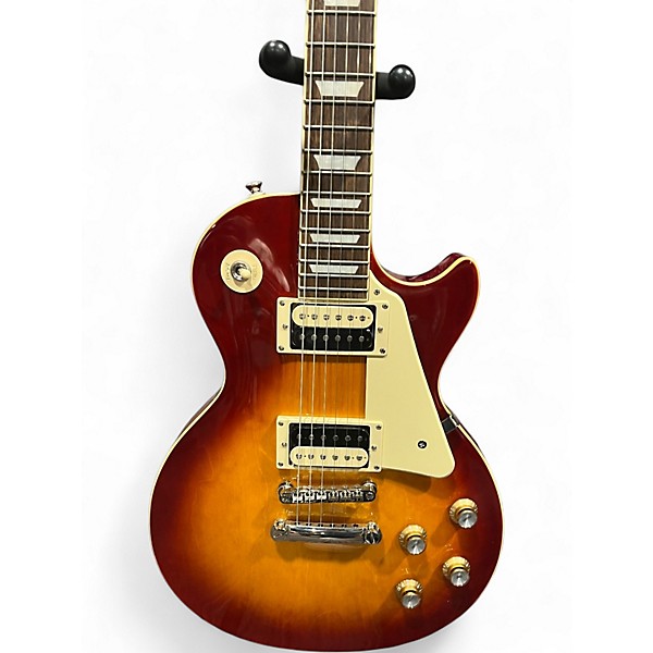 Used Epiphone Les Paul Classic Cherry Sunburst Solid Body Electric Guitar