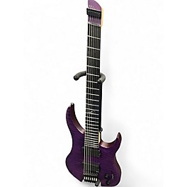 Used Legator GHOST 7 SUPER SHRED MAGENTA FLAME Solid Body Electric Guitar