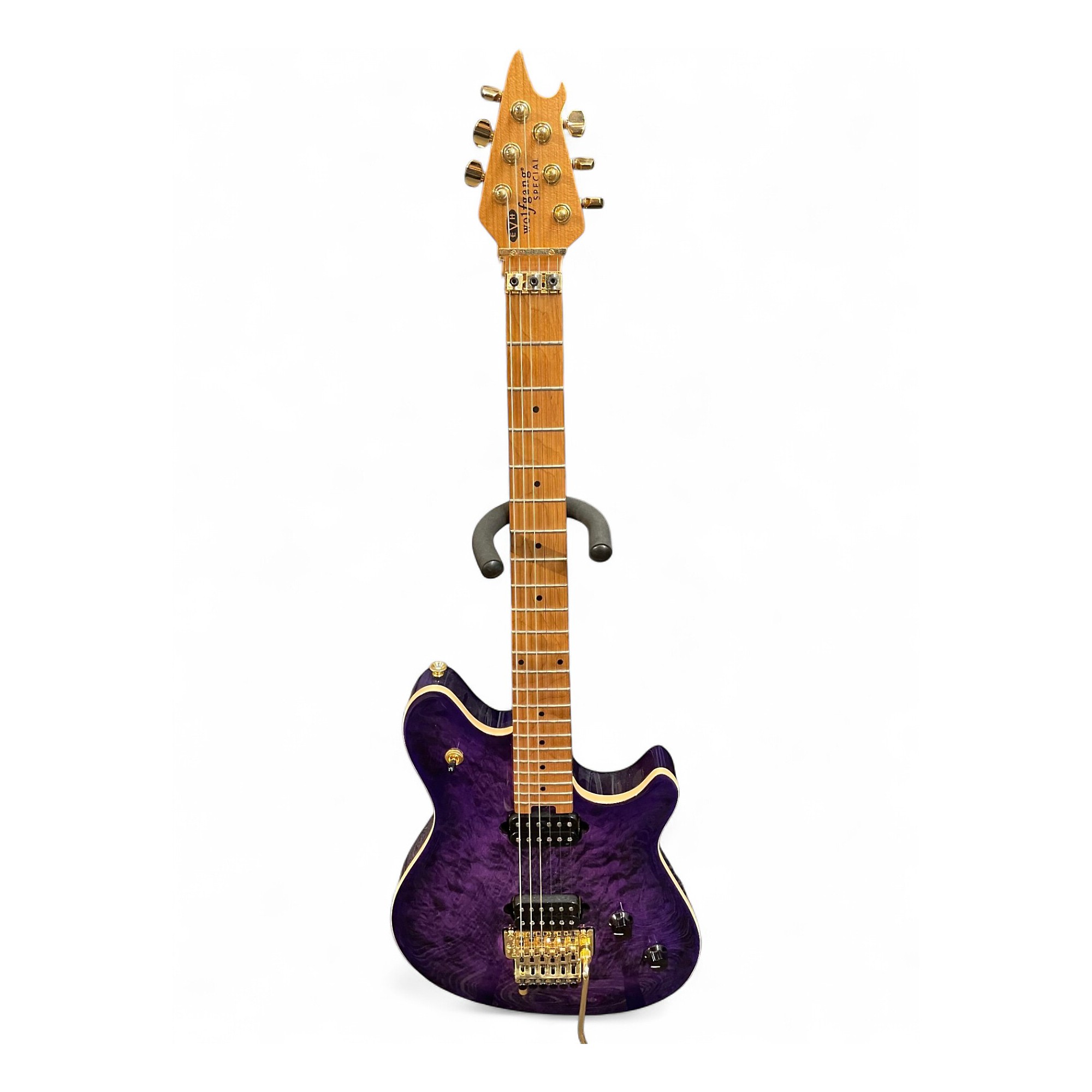 Used EVH Wolfgang Special quilt top roasted neck Trans