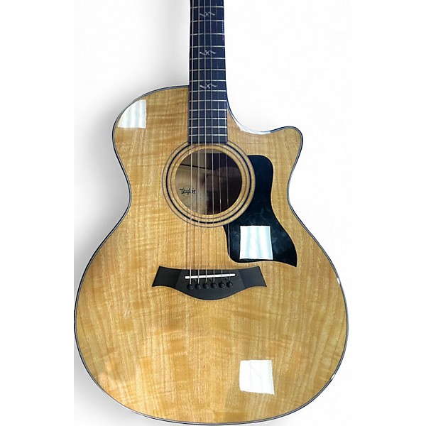 Used Taylor 424ce Urban Ash Ash Acoustic Electric Guitar