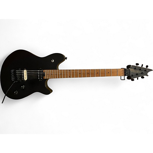 Used 2023 EVH Wolfgang Standard Black Solid Body Electric Guitar