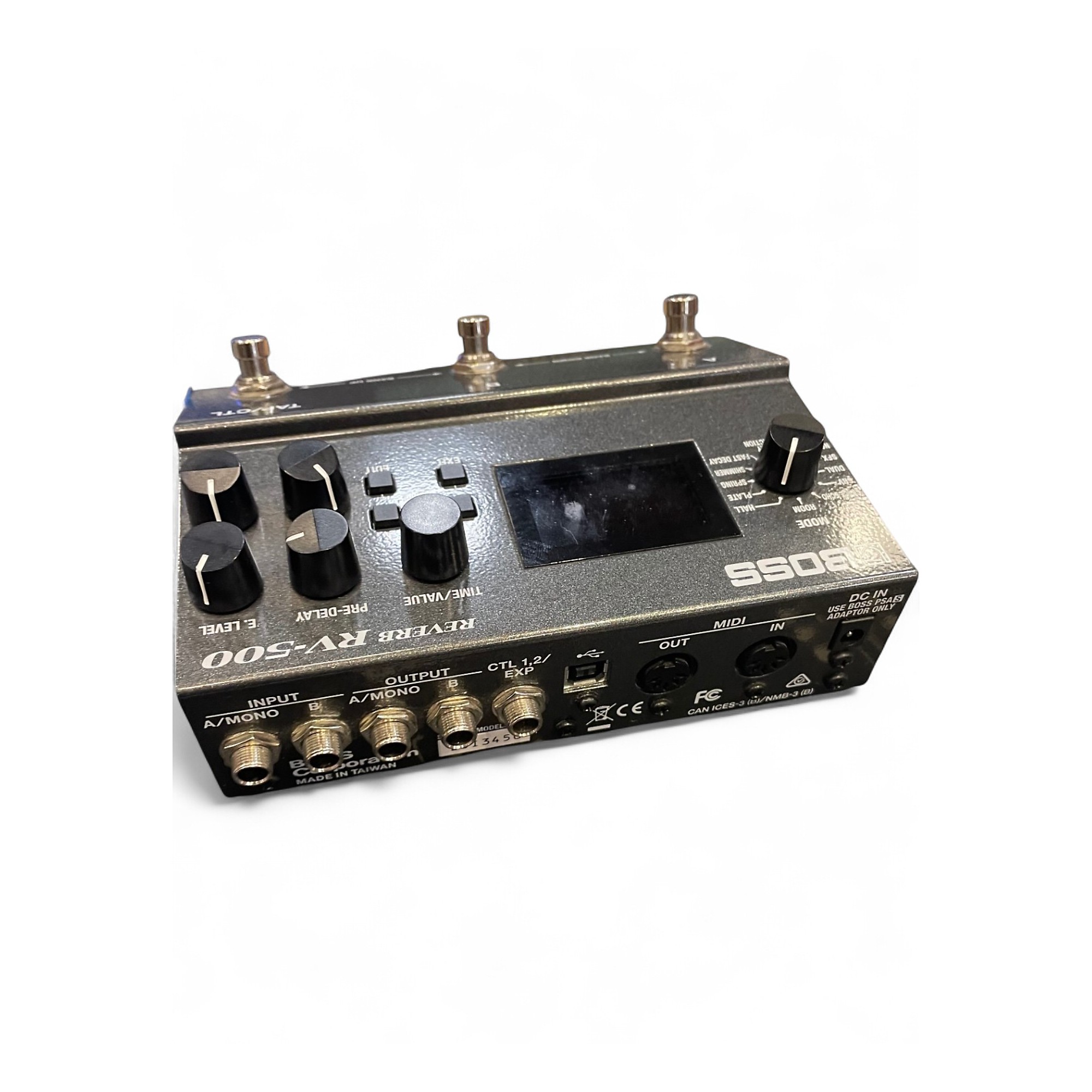 ギター 908 BOSS REVERB RV-500 Boss RV-500 Reverb – Motor City Guitar