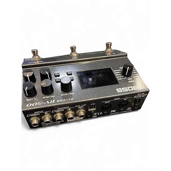 Used BOSS RV500 Reverb Effect Pedal | Guitar Center