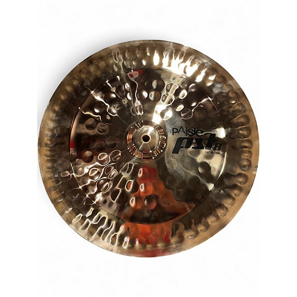 Used Paiste 16in PST8 Reflector China Cymbal
