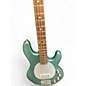 Used Sterling by Music Man R34 SPARKLE GREEN Electric Bass Guitar