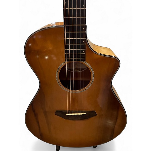 Used Breedlove Pursuit Exotic Concert CE Amber Burst